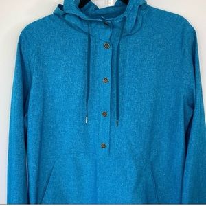 Marmot aqua hooded light weight pullover jacket